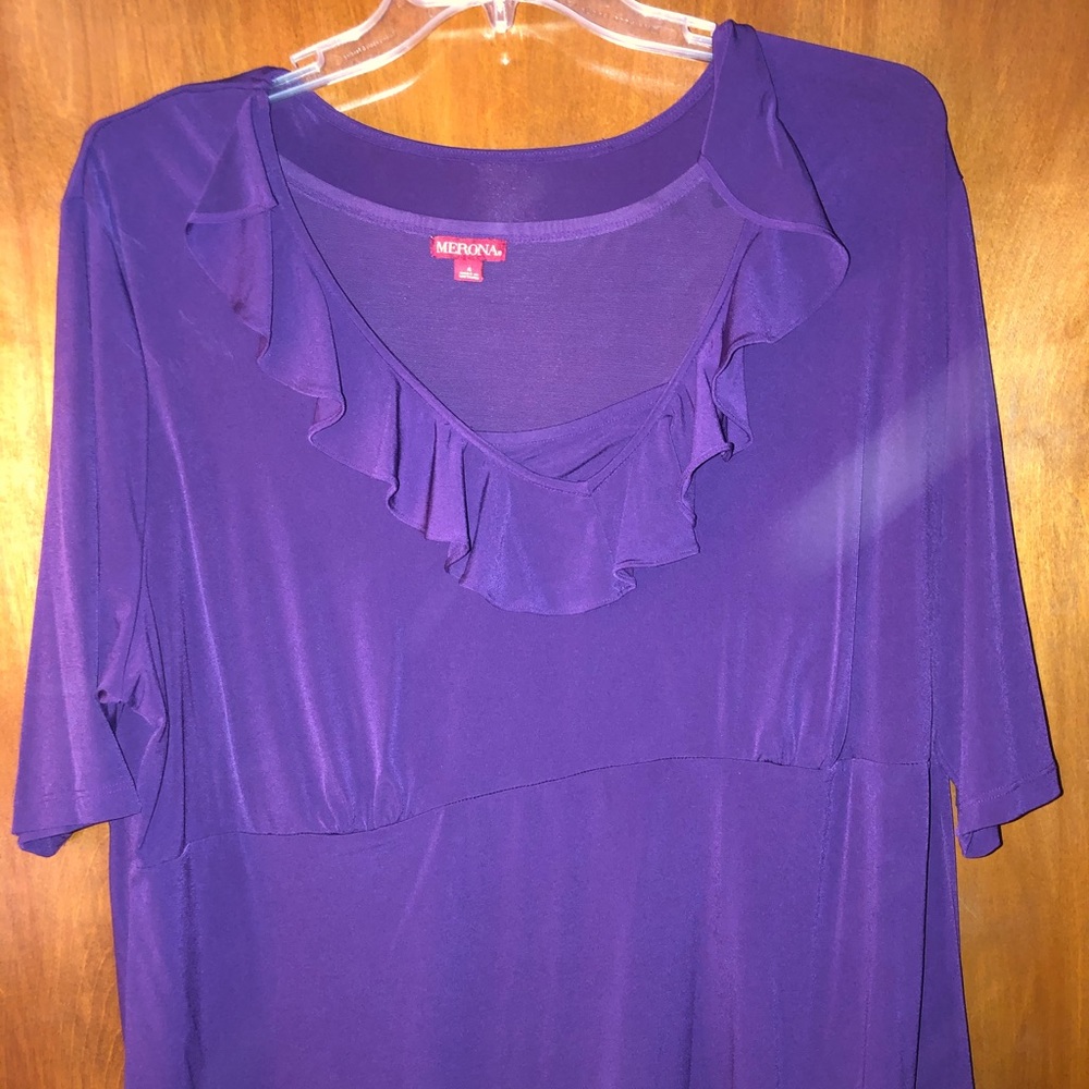 Tunic length blouse